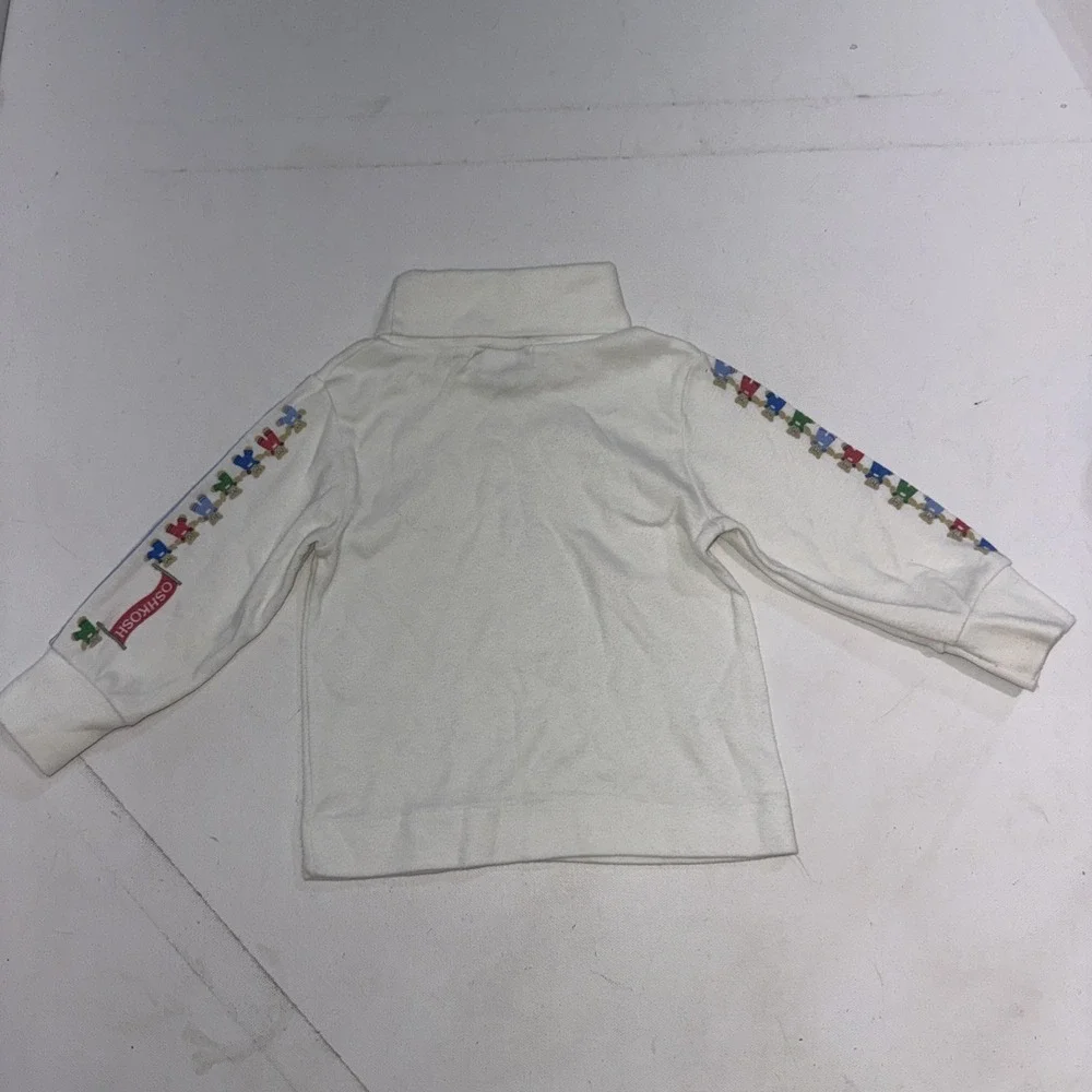 Vintage Oshkosh Turtleneck Top Long Sleeve Bears Print Toddler‎ 18 Months Boys